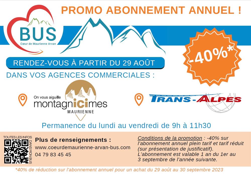 horaires bus CCCM - Site officiel de la Tour en Maurienne