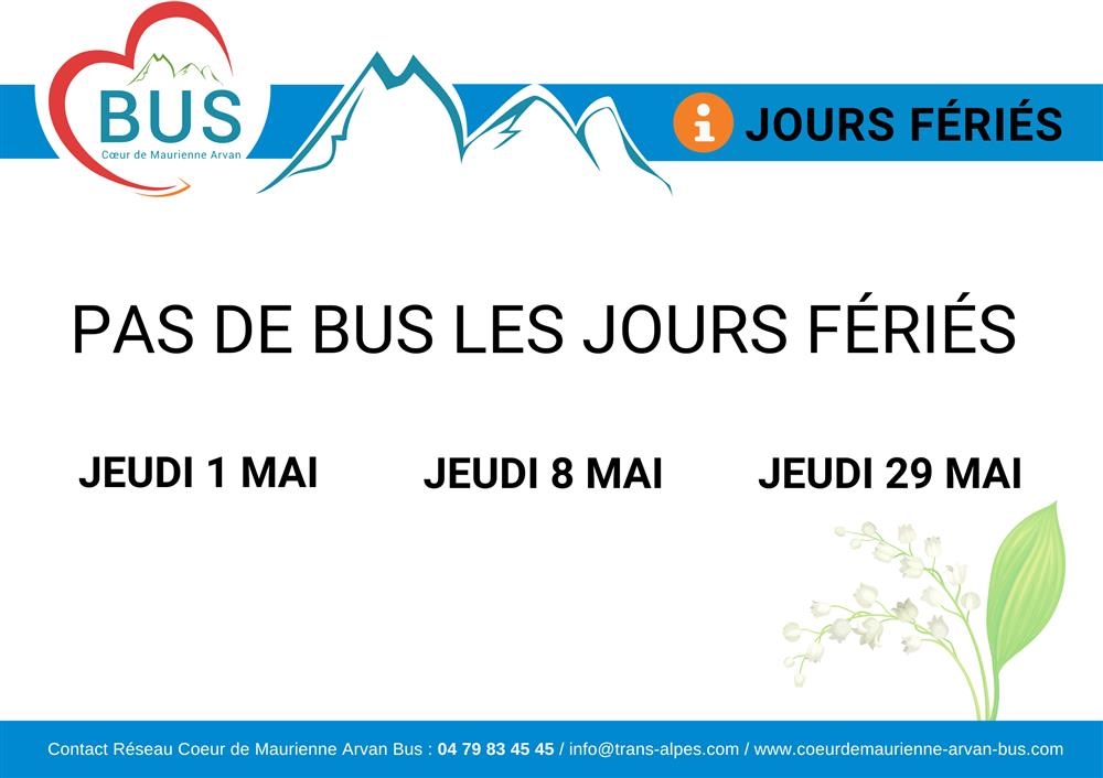 Jours fériés