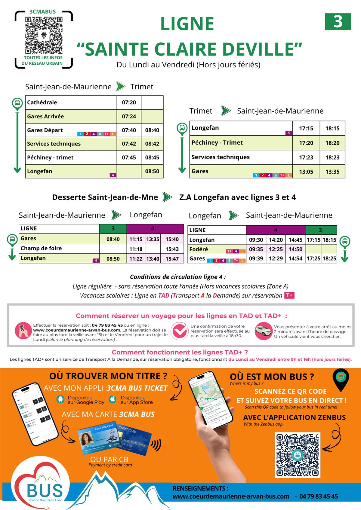 Coeur de Maurienne Arvan Bus
