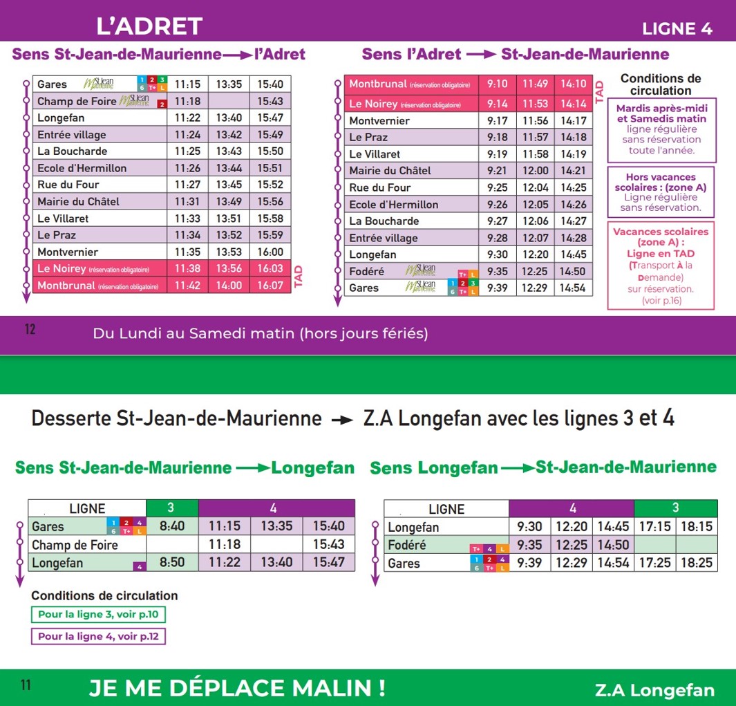 Coeur de Maurienne Arvan Bus