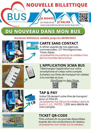 Coeur de Maurienne Arvan Bus