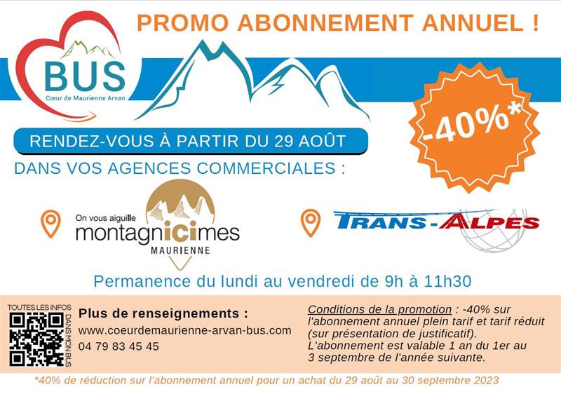 Coeur de Maurienne Arvan Bus 
