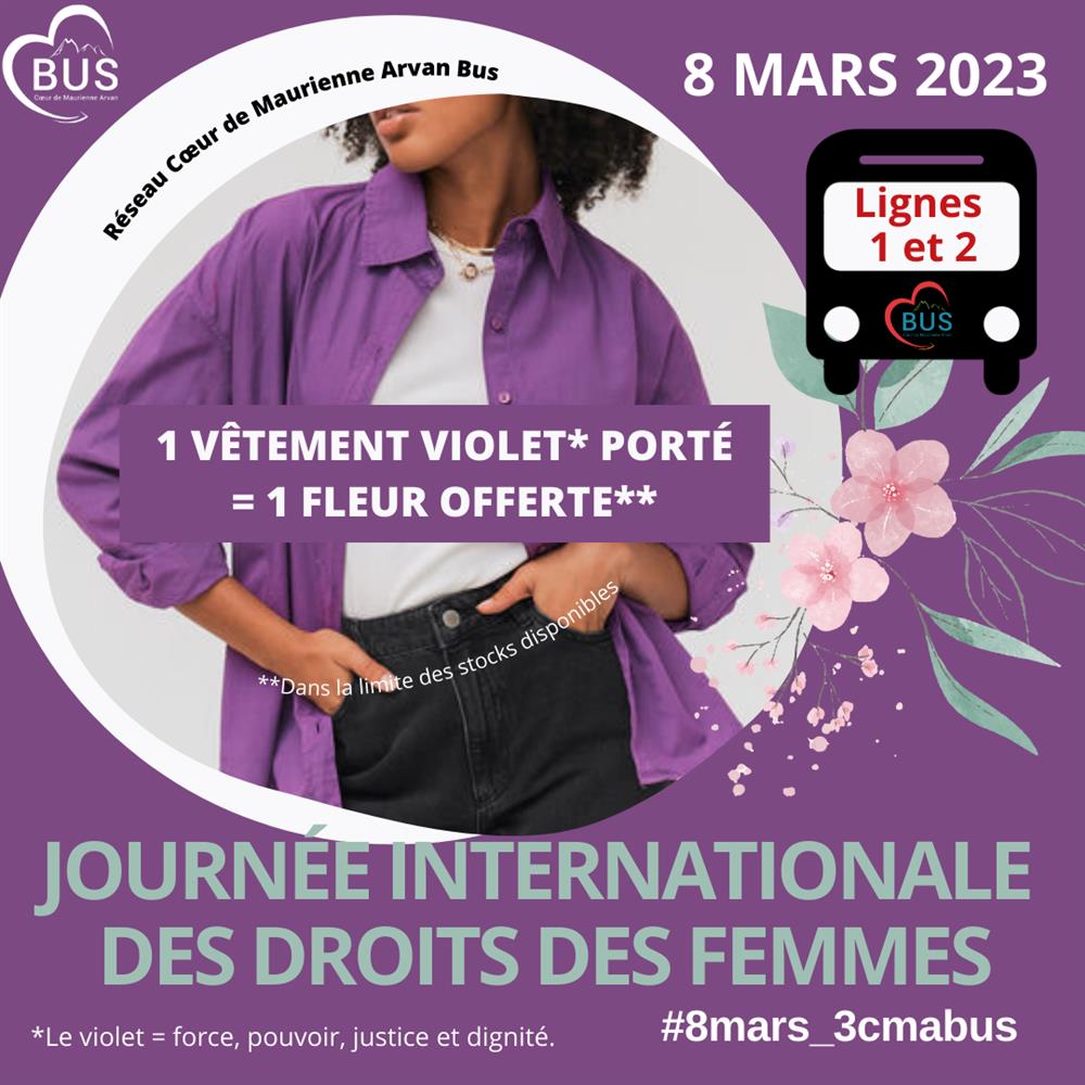 8 Mars 2023 - Journée internationale des droits des femmes